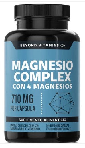 Suplemento Magnesio Complex 180 Capsulas