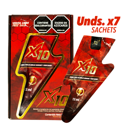 X10 SUPREME Caja y Sachet x7