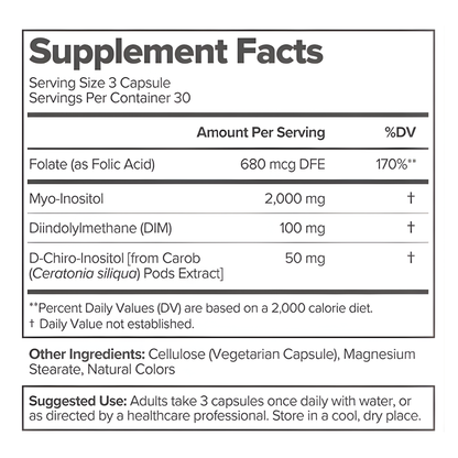 FLO Ovarian Support – Equilibrio Hormonal | 90 Cápsulas Veganas