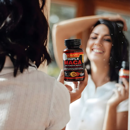 Suplemento Triple Maca Cofepris | 60 Cápsulas 500 mg