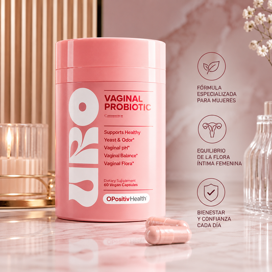 URO Vaginal Probiotic – Equilibrio Íntimo | 60 Cápsulas Veganas