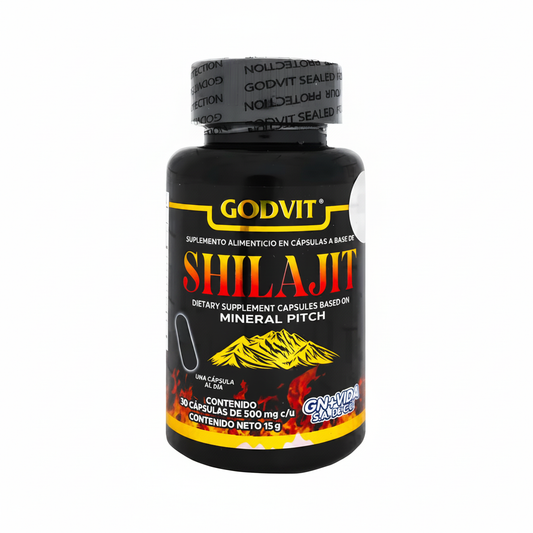 Godvit Shilajit 30 cápsulas - foto principal sin logo