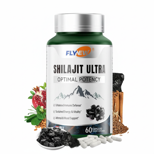 Shilajit Ultra Flynew 60 cápsulas - foto de producto sin logo