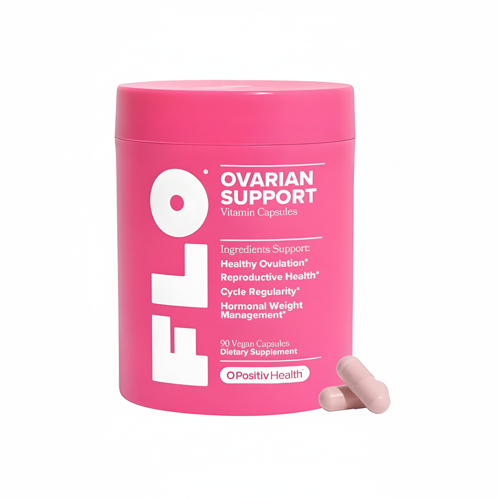 FLO Ovarian Support - Frasco 90 cápsulas veganas